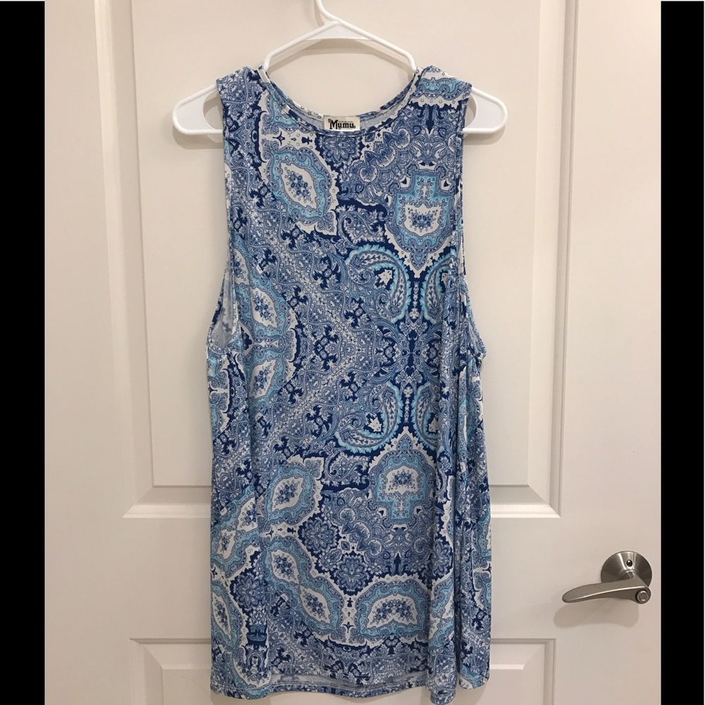 Show me your mumu blue tunic